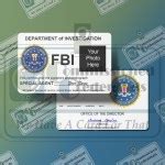 Custom FBI ID (Fringe) .